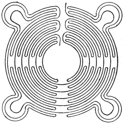 FIG. 4.Maze at Saffron Walden, Essex.