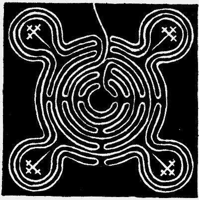 FIG. 5.Maze at Sneinton, Nottinghamshire.